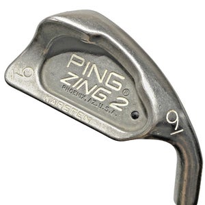 Ping Zing2 9 Iron Black Dot Men's RH JZ Stiff Steel 36 Inches Tour Wrap Grip