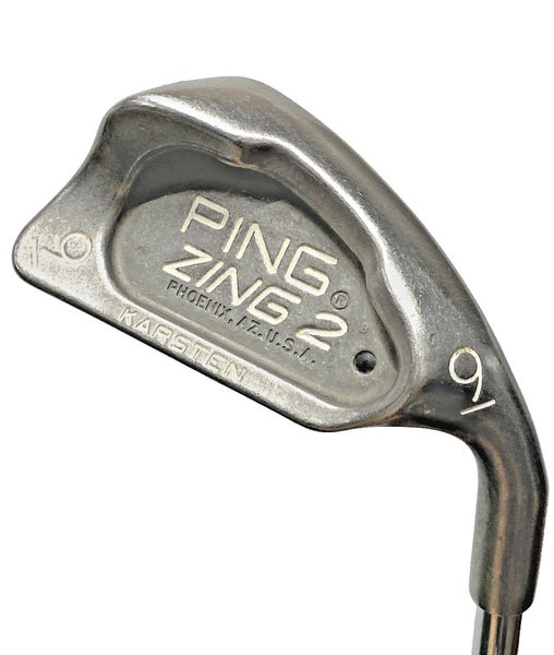 Ping Zing2 9 Iron Black Dot Men's RH JZ Stiff Steel 36 Inches Tour Wrap Grip