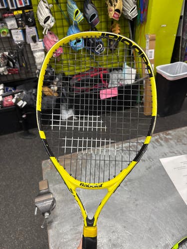 Used Babolat NADAL 23 Junior Tennis Racquet Yellow 23" 11337-S000480585