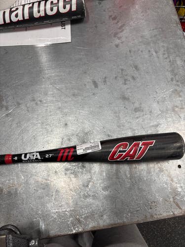 Used Marucci CAT BB/SB USA 2 5/8 Bat 27" 11337-S000480582