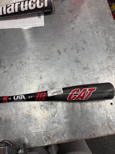 Used Marucci CAT BB/SB USA 2 5/8 Bat 27" 11337-S000480582