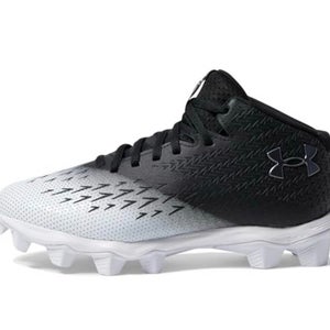 Men's Size M 11.0 (W 12.0) Under Armour Spotlight Franchise RM 2.0 Mid Top Molded Cleats (New)
