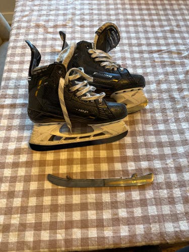 Bauer Supreme M5 Pro Hockey Skates Size 5 fit 1(Used)-extra steel included