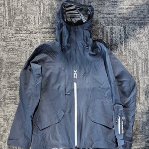 New Dakine Sender Stretch 3L Snowboard Jacket Mens Medium Black