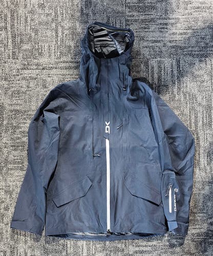 New Dakine Sender Stretch 3L Snowboard Jacket Mens Medium Black