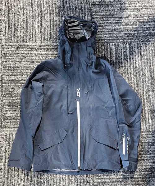 New Dakine Sender Stretch 3L Snowboard Jacket Mens Medium Black