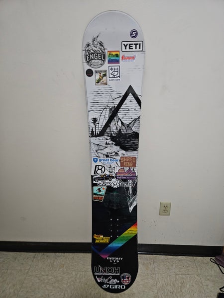 Men's Five Forty LTD Snowboard Freeride Without Bindings Medium Flex Directional Twin 163 cm (Used)