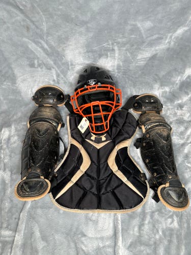 Youth Under Armour Catcher's Set (Used)
