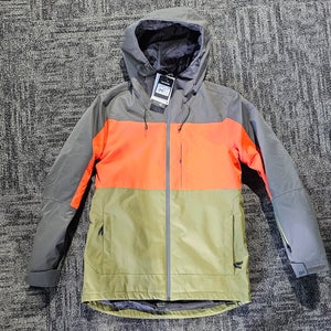New Dakine Triton Snowboard Jacket Mens Small Ash