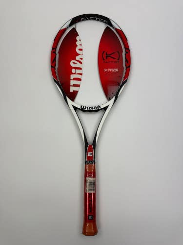 NEW Wilson K Factor Six One 90, 4 3/8 Roger Federer 6.1