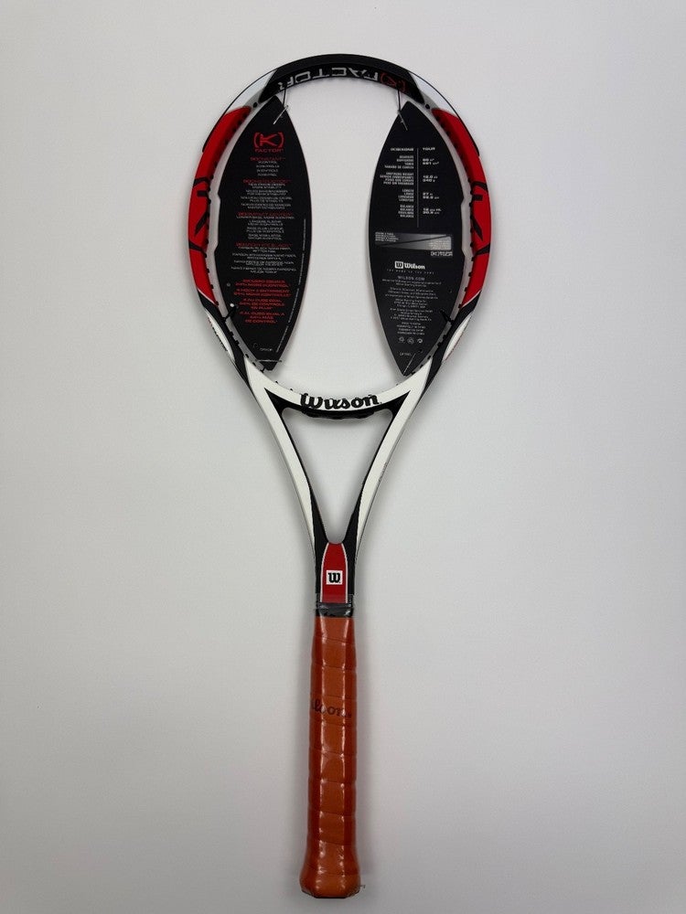 NEW Wilson K Factor Six One 90, 4 3/8 Roger Federer 6.1