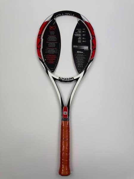 NEW Wilson K Factor Six One 90, 4 3/8 Roger Federer 6.1