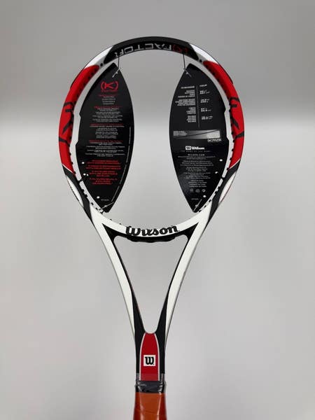 NEW Wilson K Factor Six One 90, 4 3/8 Roger Federer 6.1