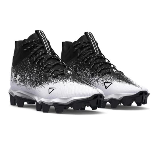 Unisex 6Y (Big Kids / Youth) Under Armour Spotlight Franchise RM 2.0 High Top Molded Cleats (New)