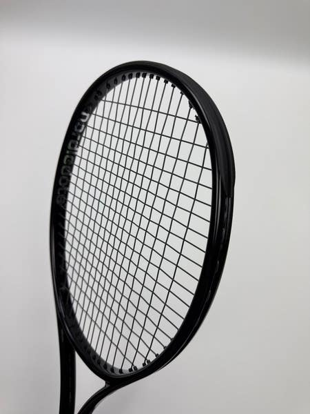Nordicdots Model 100 Black Gloss Tennis Racket, 4 3/8 Excellent