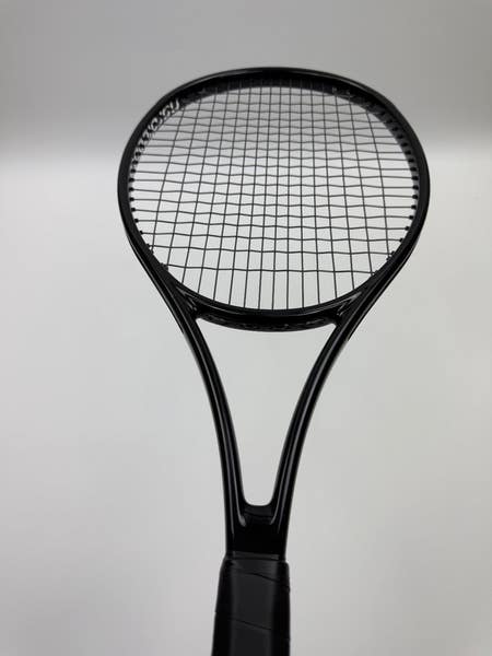 Nordicdots Model 100 Black Gloss Tennis Racket, 4 3/8 Excellent