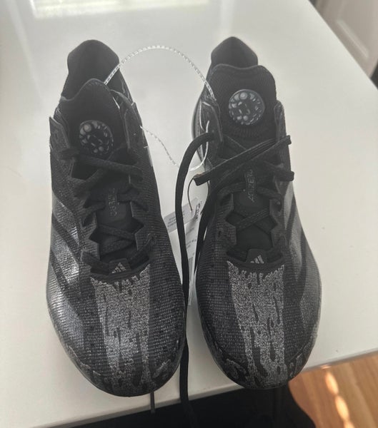 Electric Speed 'Juice Pack-Black' Football Cleats Men's Size M 10.5 (W 11.5) Adidas adizero (New)