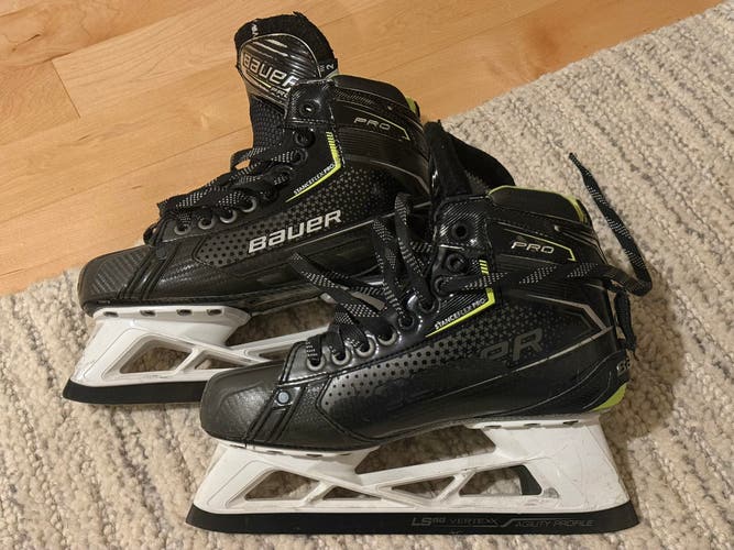 Bauer Pro Hockey Goalie Skates fit 2 size 6.5 (Used) 2021