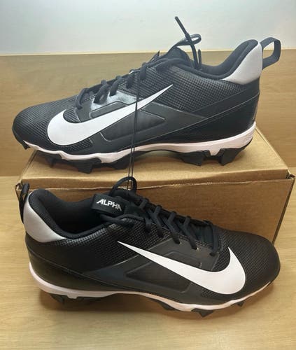 Men's Size M 11.5 Nike Alpha Menace Pro 4 Mid Top Molded Cleats (New)