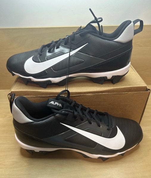 Men's Size M 11.5 Nike Alpha Menace Pro 4 Mid Top Molded Cleats (New)