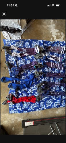 Blue Men's Large Stance Socks (Used)