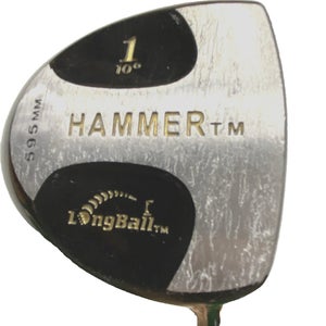 Hammer Long Ball 595MM Driver 10* RH SmartShaft Regular Graphite 44" Wrap Grip