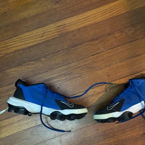 Blue Kid's 5Y (Big Kids / Youth) Youth Nike Trout Low Top Molded Cleats (Used)