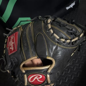Rawlings Gold Glove Elite RH Catcher's Baseball Glove 32.5" (Used)