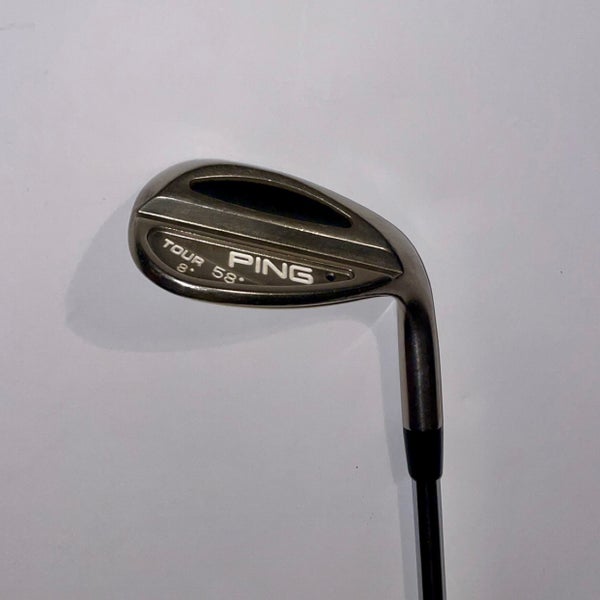 Men's Ping Tour 58 Right Handed Wedge Stiff Flex 58 Degree Steel Shaft 8 Bounce