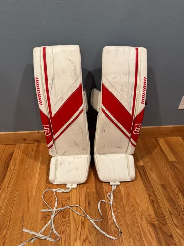 36" Warrior Ritual G6 E+ Goalie Leg Pads (Used)