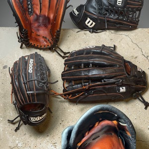 Wilson A2000 RH Outfield Baseball Glove 12.75" (Used)