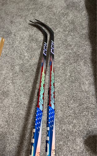 CCM Ribcor Trigger 7 Pro Right Handed 2 pack “USA” pro stock