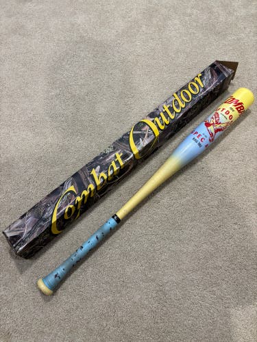 2026 Combat MFG Spec A1 Alloy BBCOR Certified Bat (-3) 29 oz 32" (Used)