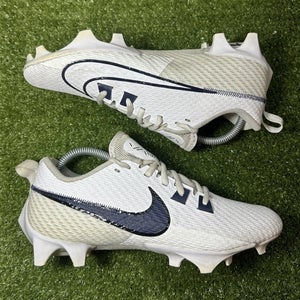 Size 8 Nike Vapor Edge Speed 360 Lacrosse Football Cleats White Navy