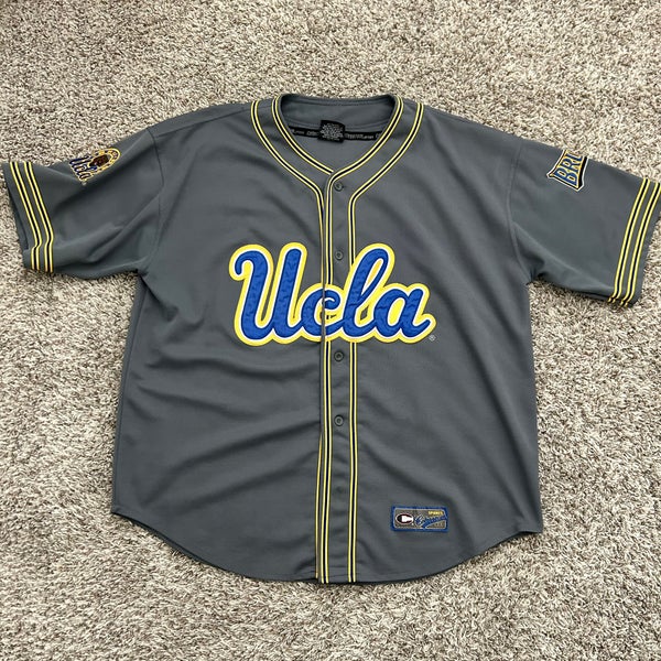 Colosseum UCLA Bruins Stitched Jersey NCAA Baseball Mens XXL Button Up
