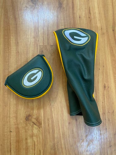 GreenBay Packers Driver/Putter Head cover Combo