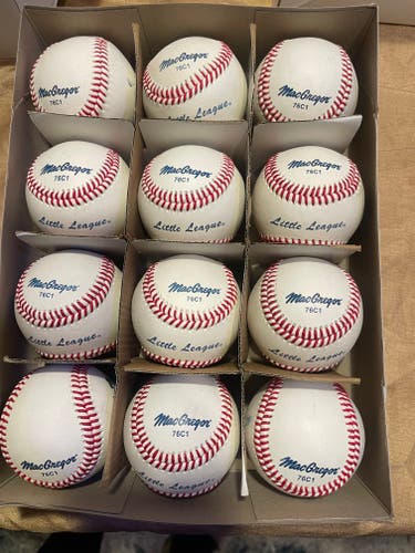 MacGregor Baseballs 12 Pack