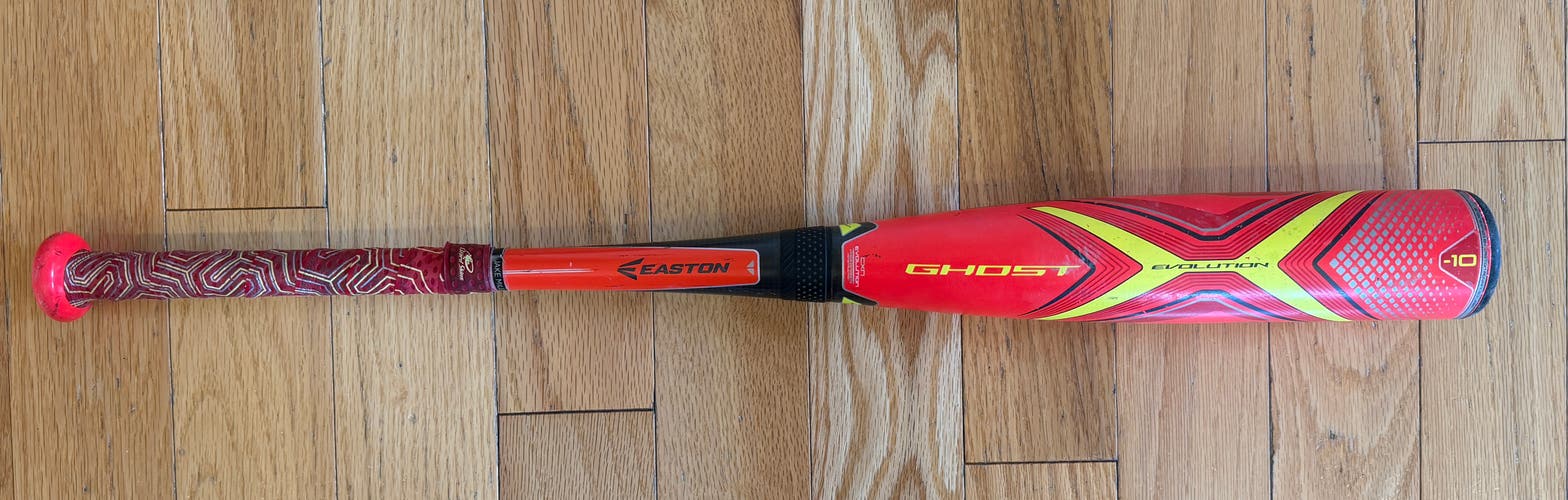 Easton Ghost X Evolution Composite USABat Certified Bat (-10) 18 oz 28" (Used)
