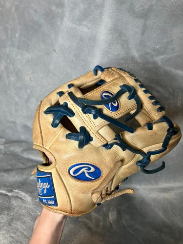Brown Rawlings Gold Glove Elite RH Infield Baseball Glove 11.5" (Used)