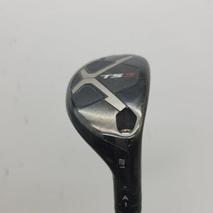 2019 TITLEIST TS3 4 HYBRID 21* STIFF HZRDUS SMOKE BLACK GOOD