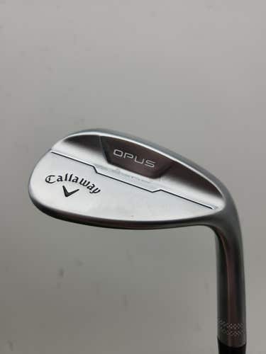 2024 CALLAWAY OPUS BRUSHED CHROME WEDGE 58*/12W REG KBS TOUR 34.5" GOOD