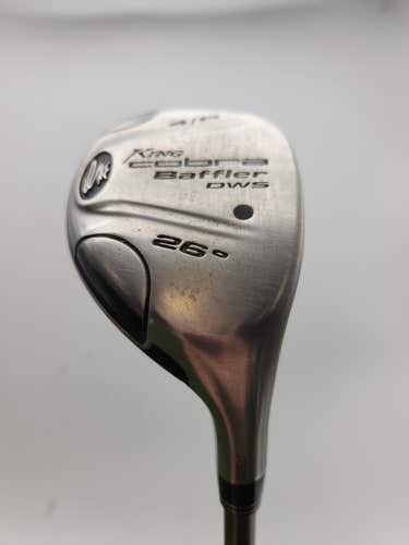 2006 COBRA BAFFLER DWS 4 HYBRID 26* SENIOR ALDILA VS PROTO HL 60 GOOD