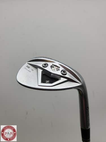 2010 TAYLORMADE TP XFT WEDGE 56*/16 WEDGEFLEX KBS HI REV 35.5" FAIR