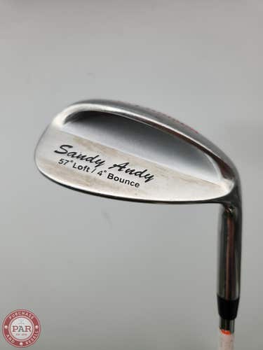 WILSON SANDY ANDY WEDGE 57*/4 WEDGEFLEX TT WEDGE 34.25" GOOD