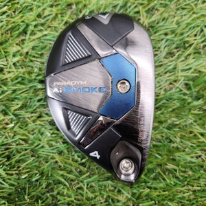 2024 CALLAWAY PARADYM AI SMOKE 4 HYBRID 21* CLUBHEAD ONLY GOOD