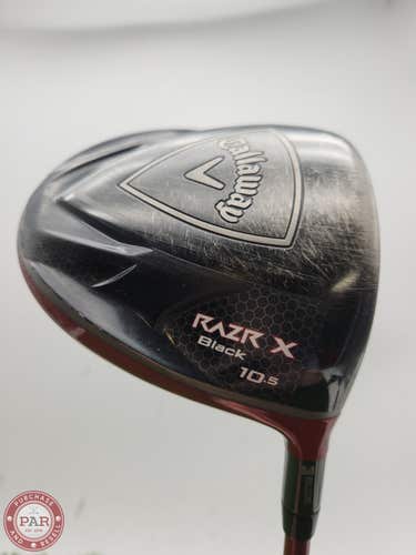 2011 CALLAWAY RAZR X BLACK DRIVER 10.5* REG FUJI MOTORE F8 60 GOOD