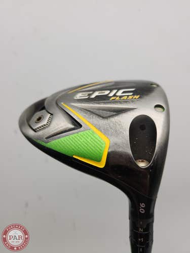 2019 CALLAWAY EPIC FLASH DRIVER 9* STIFF PROJX EVENFLOW GREEN 55G FAIR