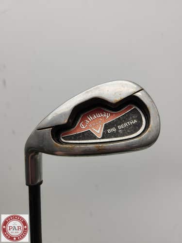 LEFTY 2006 CALLAWAY BIG BERTHA 6 IRON FIRM SYSTEM 75 37.5" FAIR