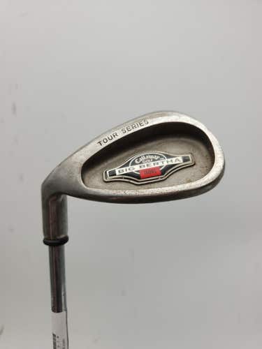 LEFTY CALLAWAY 1990S BIG BERTHA PITCHING WEDGE 48* STIFF TT 35.25" FAIR