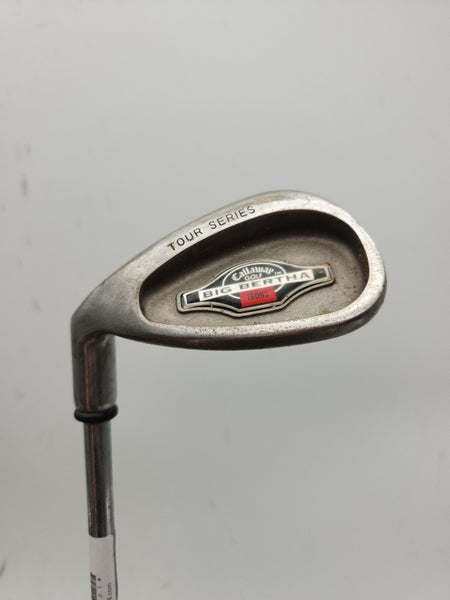 LEFTY CALLAWAY 1990S BIG BERTHA PITCHING WEDGE 48* STIFF TT 35.25" FAIR